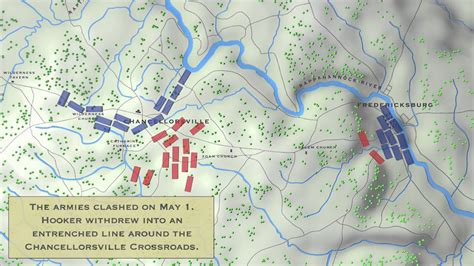 Chancellorsville Battle Map Program - YouTube