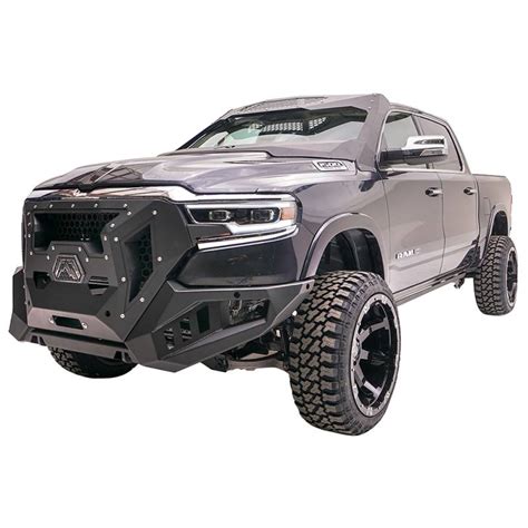 Fab Fours GR4200-1 Grumper Front Bumper for Dodge Ram 1500 2019-2020 New Body Style | Bumper ...