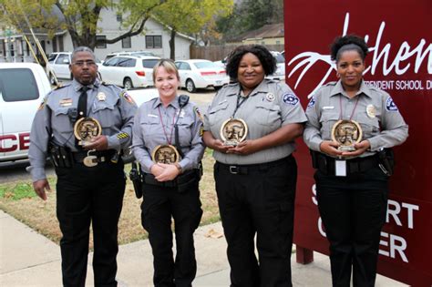 Athens ISD Officers Honored