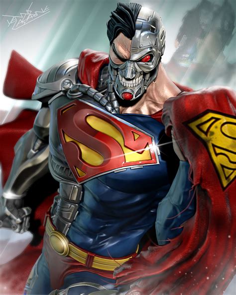 ArtStation - Cyborg Superman