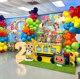 99 ideas de decoración para Fiesta de Cumpleaños de Cocomelon | Baby boy 1st birthday party, 2nd ...