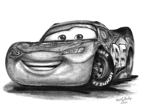 Lightning McQueen | Lightning mcqueen drawing, Disney drawings sketches ...