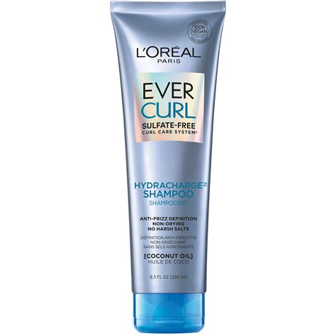 L'Oreal Paris EverCurl Hydracharge Sulfate Free Shampoo For Curly Hair - Shop Shampoo ...