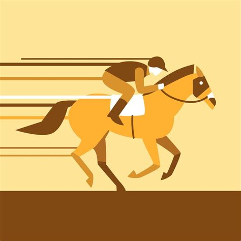 Premium Vector | Horse racing competition professional jockeys - Clip Art Library