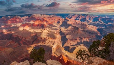 Premium Photo | Grand canyon aerial view