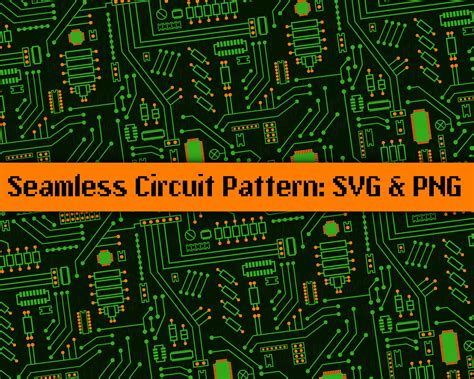 Circuit Board Pattern Png