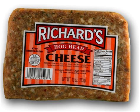 Almost 2½ Tons of Richard's Hog Head Cheese Recalled