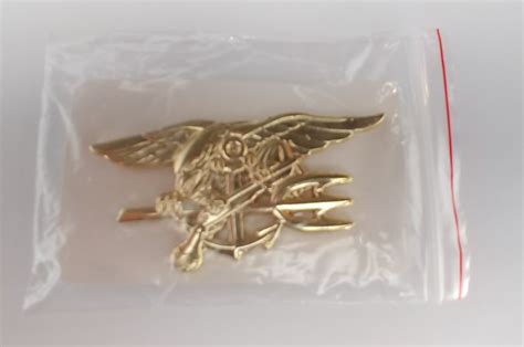 Navy SEAL Team Trident Badge Pin - Full Size | Property Room