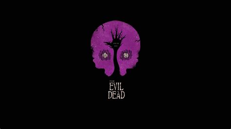 Wallpaper : black, illustration, minimalism, artwork, movies, logo, simple, brand, Evil Dead ...