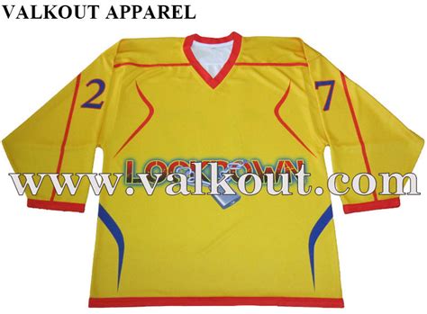 Custom Sublimated Hockey Jersey Create Custom Jerseys | Valkout Apparel ...