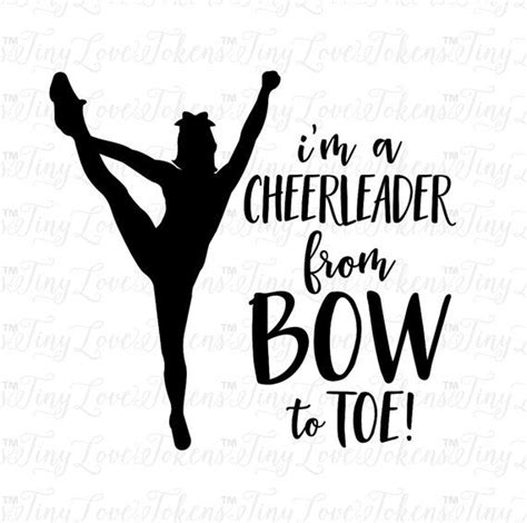 I'm A Cheerleader SVG Design for Silhouette and other | Etsy ...