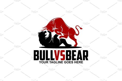 Bull Vs Bear Logo