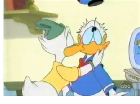 Donald's kiss by Duckito on DeviantArt