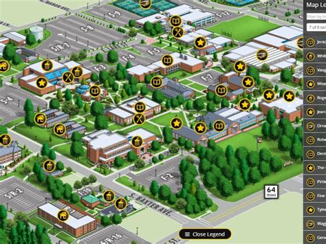 Tyler Junior College Campus Map - Draw A Topographic Map