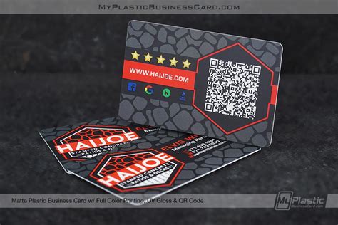 Top 8 Plastic Business Cards With QR Codes - Plastic Business Cards 24 ...