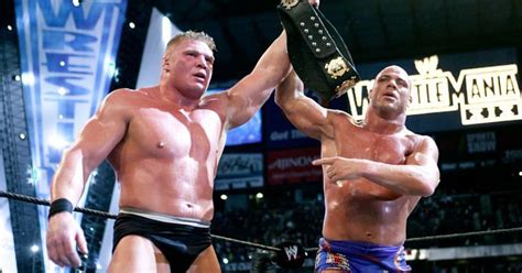 Kurt Angle finally reveals the reason why Brock Lesnar stopped wrestling