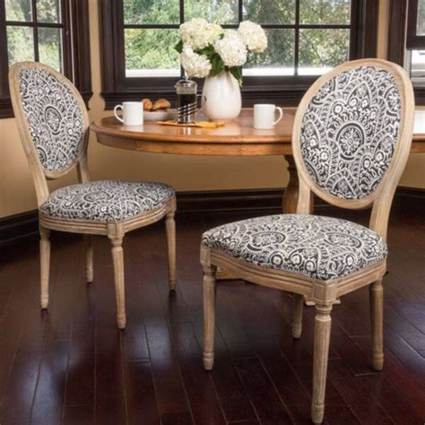 Phinnaeus Upholstered Dining Chair - Set of 2 - Walmart.com - Walmart.com