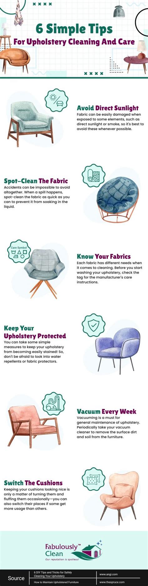 6 Simple Tips For Upholstery Cleaning And Care | Fabulously Clean