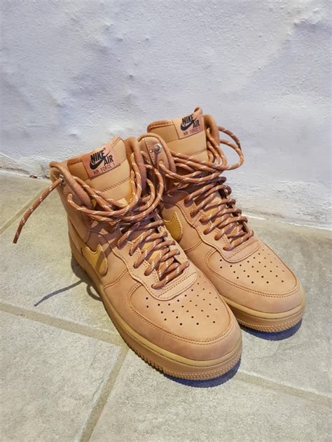 My first pair of Nike Air. Air Force 1 Flax/Wheat : r/Sneakers