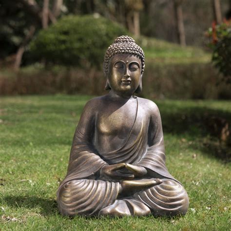 Bungalow Rose MGO Meditating Buddha Statue & Reviews | Wayfair