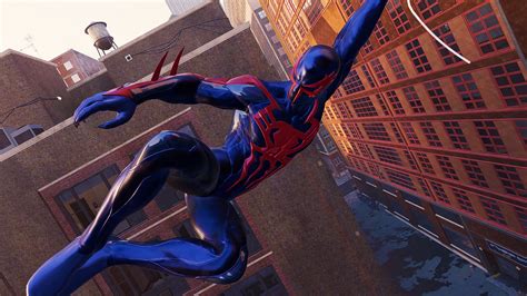 Improved Spider-Man 2099 Suit [Marvel's Spider-Man: Remastered (PC)] [Mods]