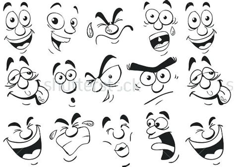 Funny Face Drawing Cartoon at PaintingValley.com | Explore collection ...