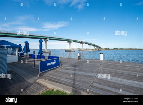 The Hindmarsh Island Bridge and Goolwa dock, South Australia Stock Photo - Alamy