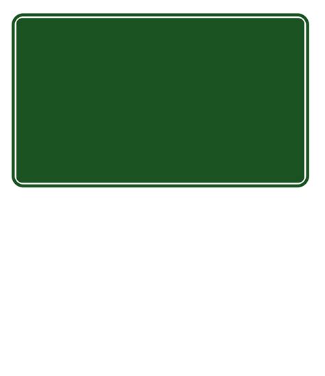 Blank Interstate Road Sign Clip Art At Clker Com Vect - vrogue.co