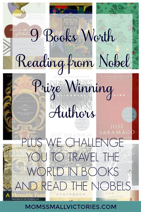 Travel the World in Books Reads the Nobels & 9 Books Worth Reading from ...