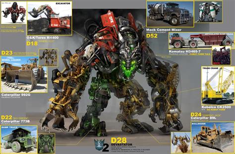 Image - ROTF-devastator-concept-vehicles.jpg - Teletraan I: the Transformers Wiki - Age of ...