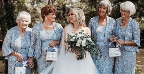 Bride Earns Praise for Having Four Grandmas as Her Flower Girls - RachWed