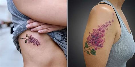 Lilac Flower Tattoo Designs | Best Flower Site