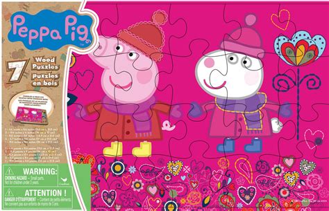 Peppa Pig 7-Pack Wood Jigsaw Puzzles | Walmart Canada