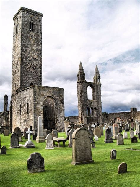 Saint Andrews Cathedral Ruins Place to See in Scotland | I'm leavin' on ...