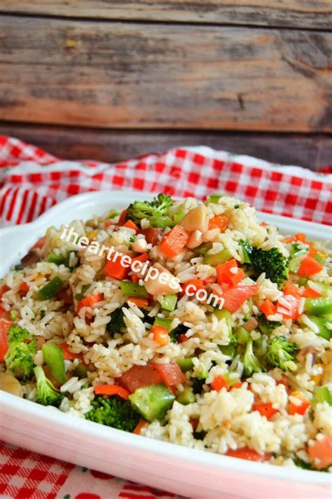 Summer Cold Rice Salad Recipe | I Heart Recipes