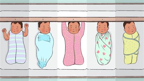 How can you choose the baby swaddle