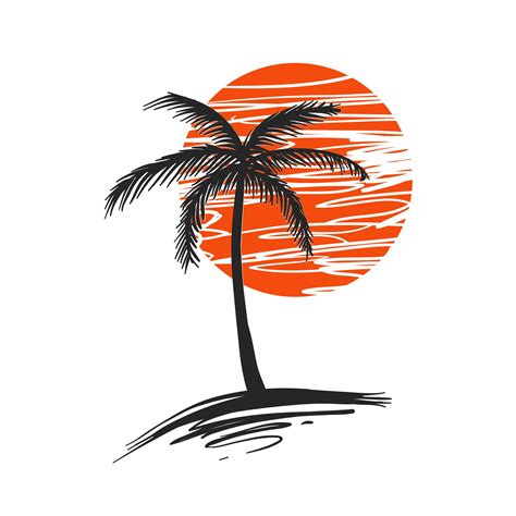 Palm Tree Vector | Free Vector Art at Vecteezy!