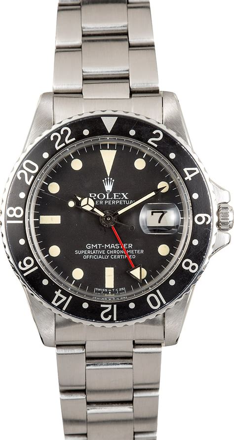 Vintage Rolex GMT-Master - Get Vintage Rolex watches at great prices at Bobs