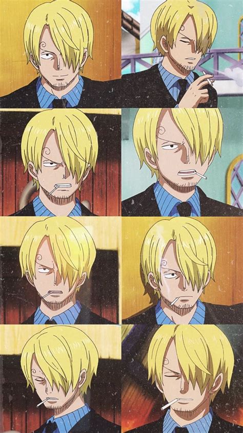 an anime character with blonde hair and blue eyes is shown in different ...