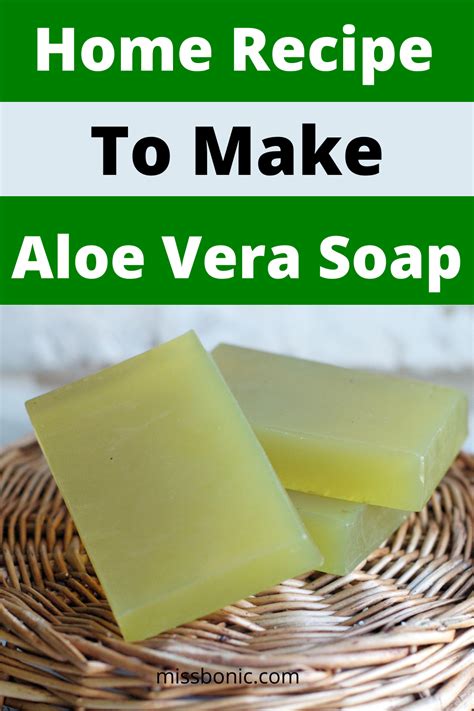 Home recipe to make aloe vera soap | Homemade soap recipes, Aloe vera recipes, Easy soap recipes