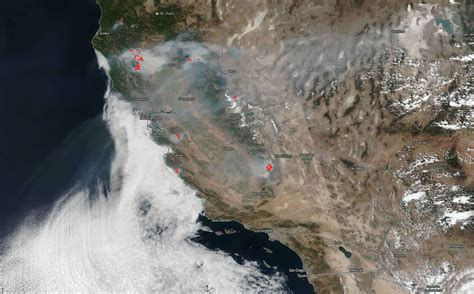 Smoke and Fire From Space: Wildfire Images From NASA Satellites – NBC Los Angeles