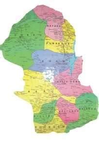 Map of Nigeria showing Gombe State Figure. 2: Map of Gombe State ...