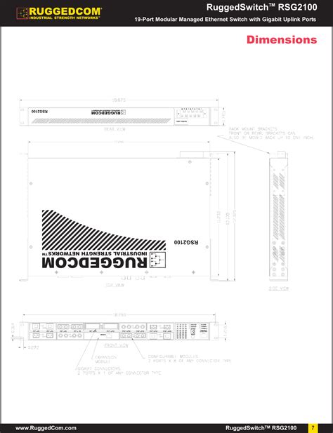 Ruggedcom Rsg2100 Users Manual Datasheet_Rev2U