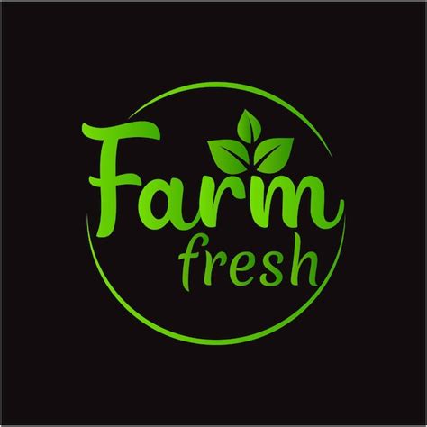 Premium Vector | Farm fresh logo