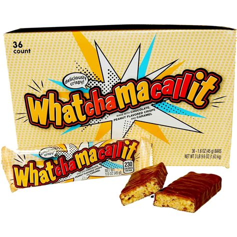 Whatchamacallit Candy Bar Count Good 1.6 Ounce 36 Count - Mad Al Candy