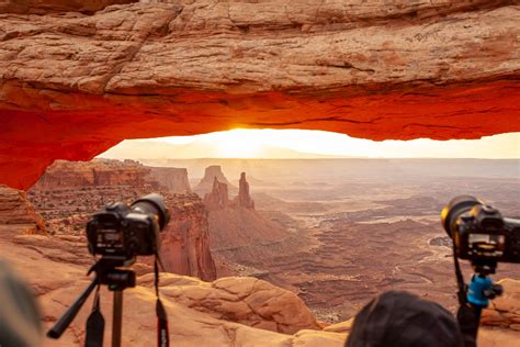 Photographing Mesa Arch at Sunrise in Canyonlands National Park