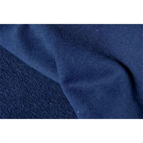 Blue Cotton Fleece Fabric at Best Price in Ludhiana | C.p. Traders