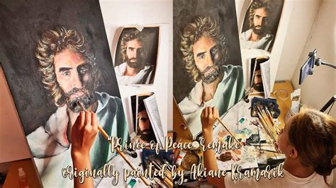 Akiane Kramarik's "Prince of Peace" remake #princeofpeace #Jesus # ...