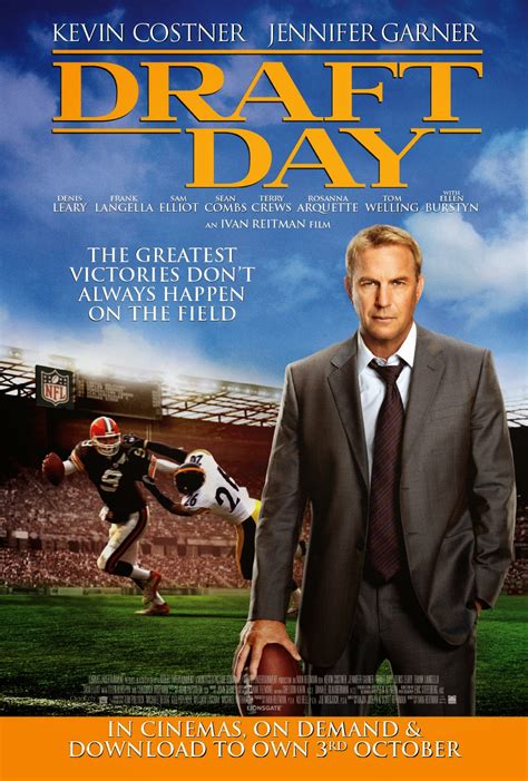 IRRESISTIBLE TARGETS: DRAFT DAY: KEVIN COSTNER FINALLY FANCIES FOOTBALL