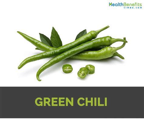 Green Chilli Facts, Health Benefits and Nutritional Value